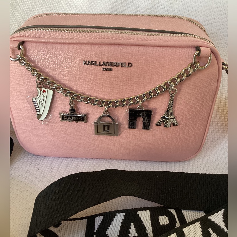Karl Lagerfeld Pink Crossbody Bag